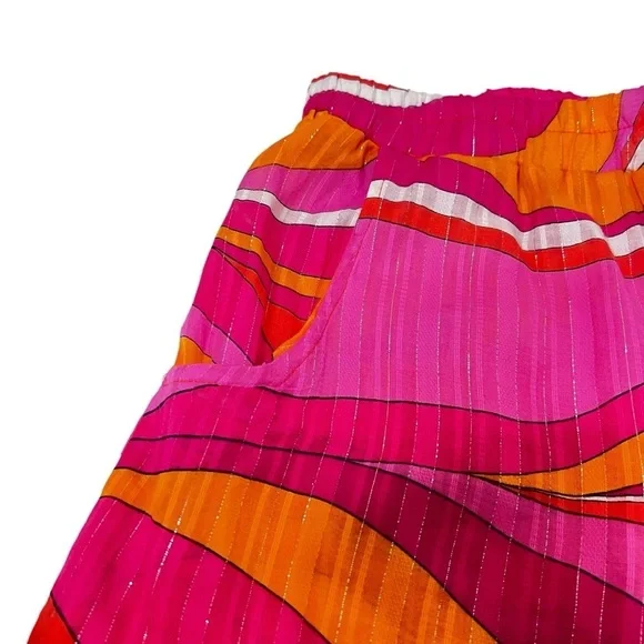 Trina Turk multicolor summer shorts size S New
